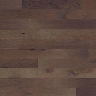 Heritage Mill Brushed Vintage Hickory Pewter 3/4 in. Thick x 4 in. Wide x Random Length Solid Hardwood Flooring (21 sq. ft. / case) PF9759
