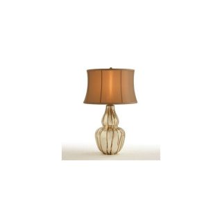 Arteriors Home 29 in 3 Way Table Lamp with Olive Gray Shade