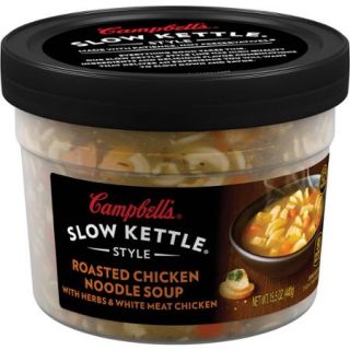 Campbell's Slow Kettle Style Roasted Chicken Noodle Soup, 15.5 oz