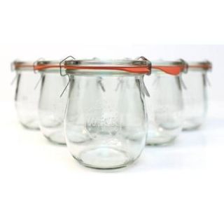 Weck 762 Tulip Jelly Jar, SET of 6