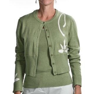 Audrey Talbott Aloe Crop Cardigan Sweater (For Women) 4107M 95