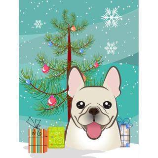 Carolines Treasures Under The Christmas Tree French Bulldog Vertical