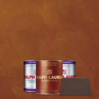 Ralph Lauren 1 qt. Ruby Spinel Copper Polished Patina Interior Specialty Paint Kit PP119 04K
