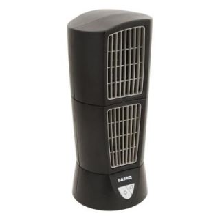 Lasko Desktop Wind Tower Fan in Black 4916