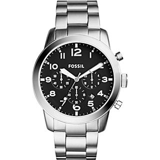 Fossil Pilot 54 Chronograph Stainless Steel Watch