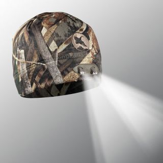 Goose Logo 4 LED Lighted Beanie Realtree Max 5 Camo 796558