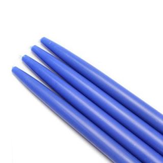 Zest Candle 10 in. Blue Taper Candles (12 Set) CEZ 033