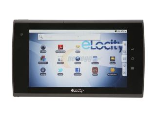 Elocity A7 004 NVIDIA Tegra 2 512 MB Memory 4GB Flash 7.0" A7+ Internet Tablet Android 2.2 (Froyo)