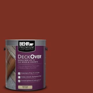 BEHR Premium DeckOver 1 gal. #SC 330 Redwood Wood and Concrete Coating 500001