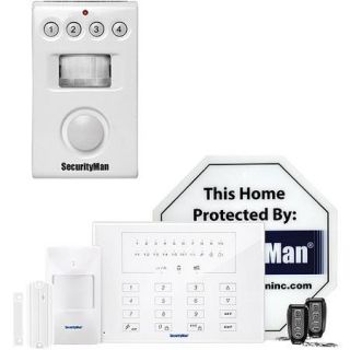 Security Man Kit Air AlarmIIE DIY Smart Wireless Home Alarm System Economy Kit