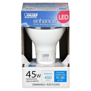 Feit Enhance 45 Watt R20 LED Light Bulb   Soft White