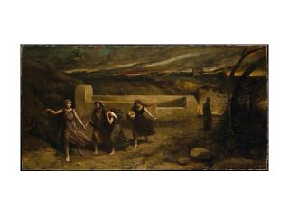 The Burning of Sodom (formerly 'The Destruction of Sodom') Poster Print by Corot (18 x 24)