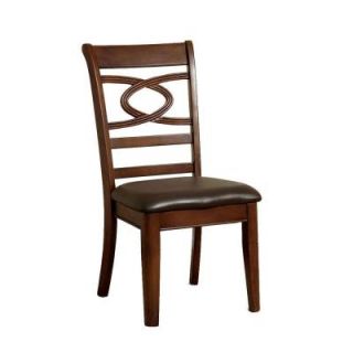Venetian Worldwide Carlton Dining Chairs in Warm Cherry Finish (2 Piece) CM3149SC 2PK