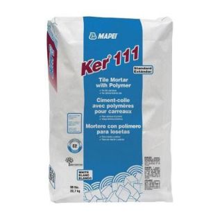 Mapei Ker 111 50 lb. White Mortar with Polymer 0060045