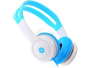 Open Box Moki Blue ACCHPKB 3.5mm (gold plated) Connector Volume Limited Kids Headphones   Blue