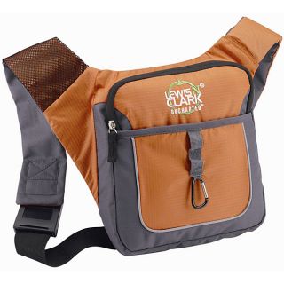 Lewis N. Clark Orange Crossbody Messenger Bag  ™ Shopping