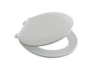 CENTOCO GR1600BP8001 Toilet Seat, Closed Front, 187/8 In, PK8