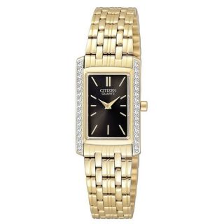 Citizen Womens EK1122 50E Classic Gold tone Stainless Steel Watch