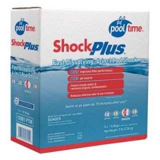 Pool Time 4 in 1 Pool Shock Plus (5 Pack) 12001PTM