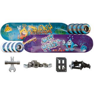 Wet Willy Flame Boy Skateboard Kit, Set of 2