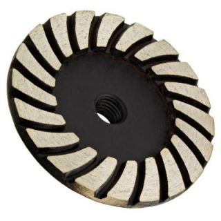 Archer USA 4 in. x 5/8 in. 11 Thread Fine Grit Turbo Diamond Grinding Wheel for Stone Grinding STCW04F