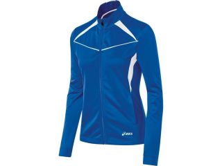 Asics 2016 Girls Jr. Cali Warm Up Jacket   YT2694 (Royal/White   XL)