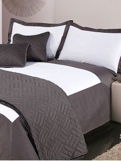 Luxury Hotel Collection 500 thread count Oxford bed linen grey