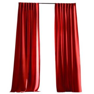 Home Decorators Collection Chili Red Outdoor Back Tab Curtain ( Price Varies by Size) 1624722