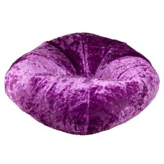 30 in. x 13 in. Ultra Violet Chenille Bean Bag 9840801