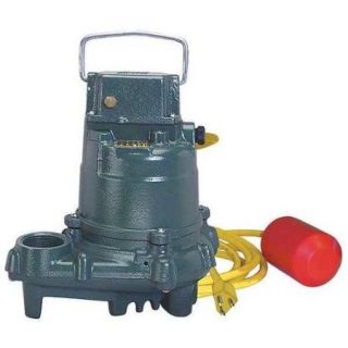 ZOELLER BN2057 Sump Pump, 3/10HP, 1 1/2In NPT, 18ft Max, CI