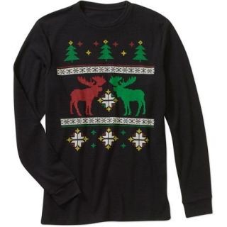 Christmas Men's Long Sleeve Thermals