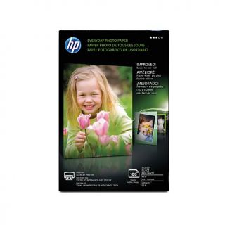 HP 4" x 6" Everyday Glossy Photo Paper 100 count 2 pack   8056997