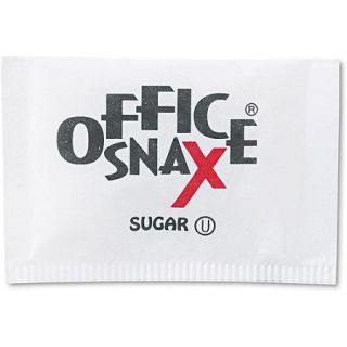 Office Snax Premeasured Sugar Packets, 1200ct