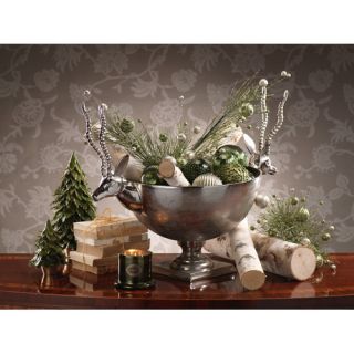 Raw Aluminum Reindeer Champagne Cooler