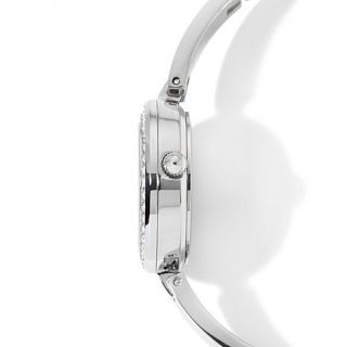 Bulova Ladies' Silvertone Bracelet Watch with Set of 5 Interchangeable Bezels   7577410