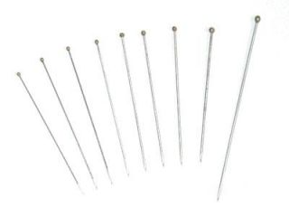 Ginsberg Scientific 7 365 01 Insect Pins   Stainless Steel   Size 000   100 Per Pack