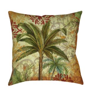 Thumbprintz Palms Pattern Decorative Throw Pillow   Shopping