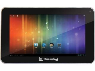 Linsay F 7HD ARM Cortex A9 512 MB Memory 4 GB Flash Storage 7.0" Touchscreen Tablet Android 4.1 (Jelly Bean)