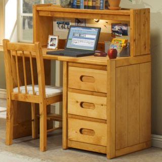 Chelsea Home 40 W Writing Desk with Hutch