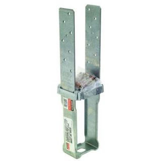 Simpson Strong Tie 4 in. x 4 in. 12 Gauge Hot Dip Galvanized Standoff Column Base with SDS Screws CBSQ44 SDS2HDG