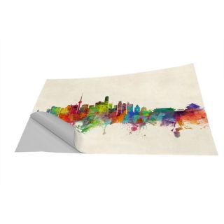 Beijing China Skyline Wall Mural by Americanflat