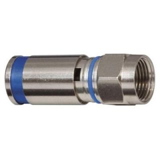 Klein Tools F Compression Connector for RG6   50 Pack VDV812 624