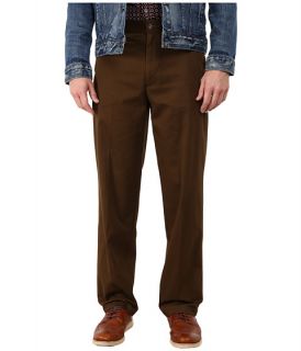 Dockers Mens Comfort Khaki Stretch Relaxed Fit Flat Front Lumber