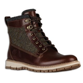 Timberland Britton Hill 6 Boot   Mens   Casual   Shoes   Brown/Harris Tweed Wool