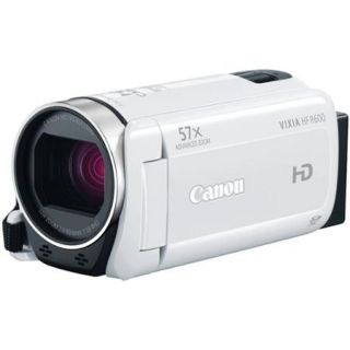 Canon White 0280C002 Vixia HF R600 Full HD Camcorder