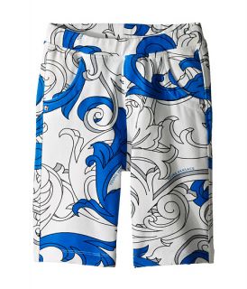 Versace Kids Shorts with All Over Macrobarocco Print (Toddler/Little Kids)