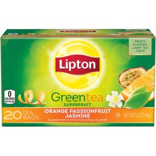 Lipton Orange Passionfruit Jasmine Green Tea, 20 ct