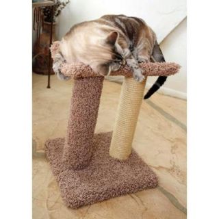 New Cat Condos Sisal Rope Scratch Post Gray