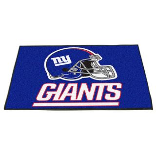 Fanmats New York Giants Blue Nylon Allstar Rug (28 x 38)