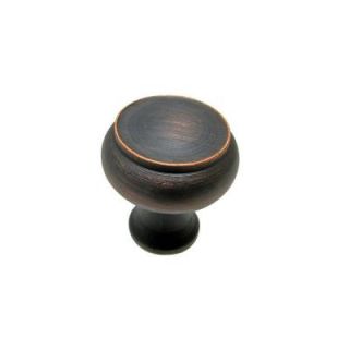 Richelieu Hardware 1 1/8 in. Brushed Oil Rubbed Bronze Cabinet Knob BP5120530BORB
